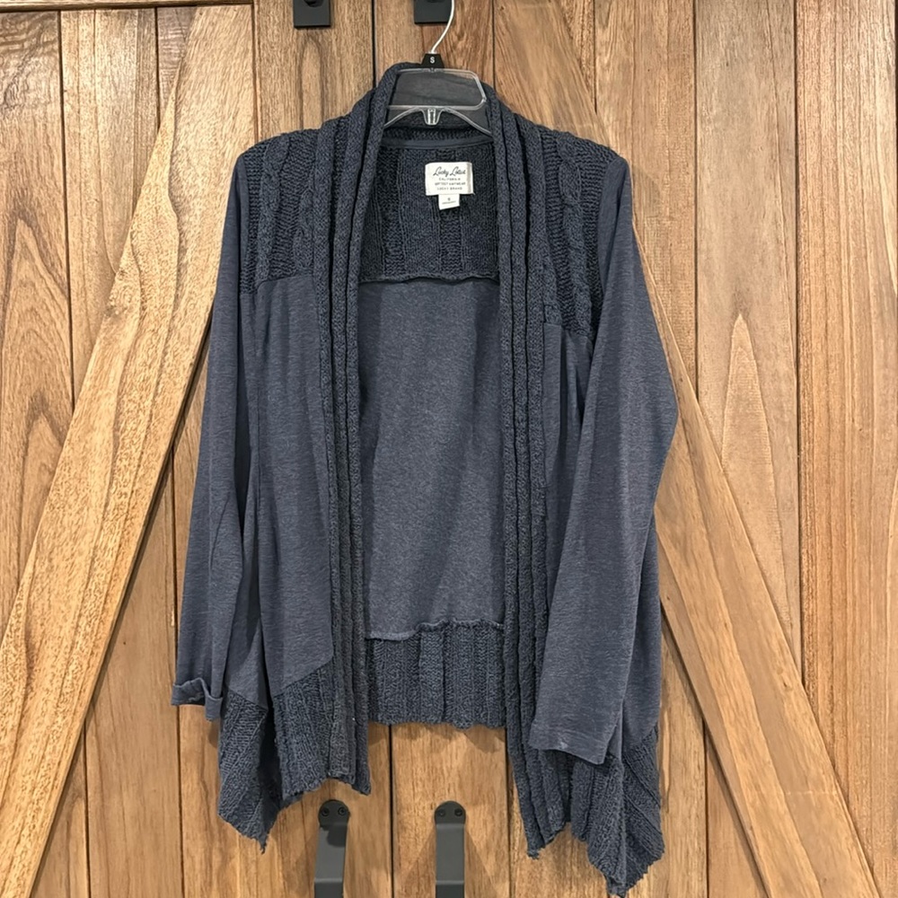 Lucky Brand open cardigan size S